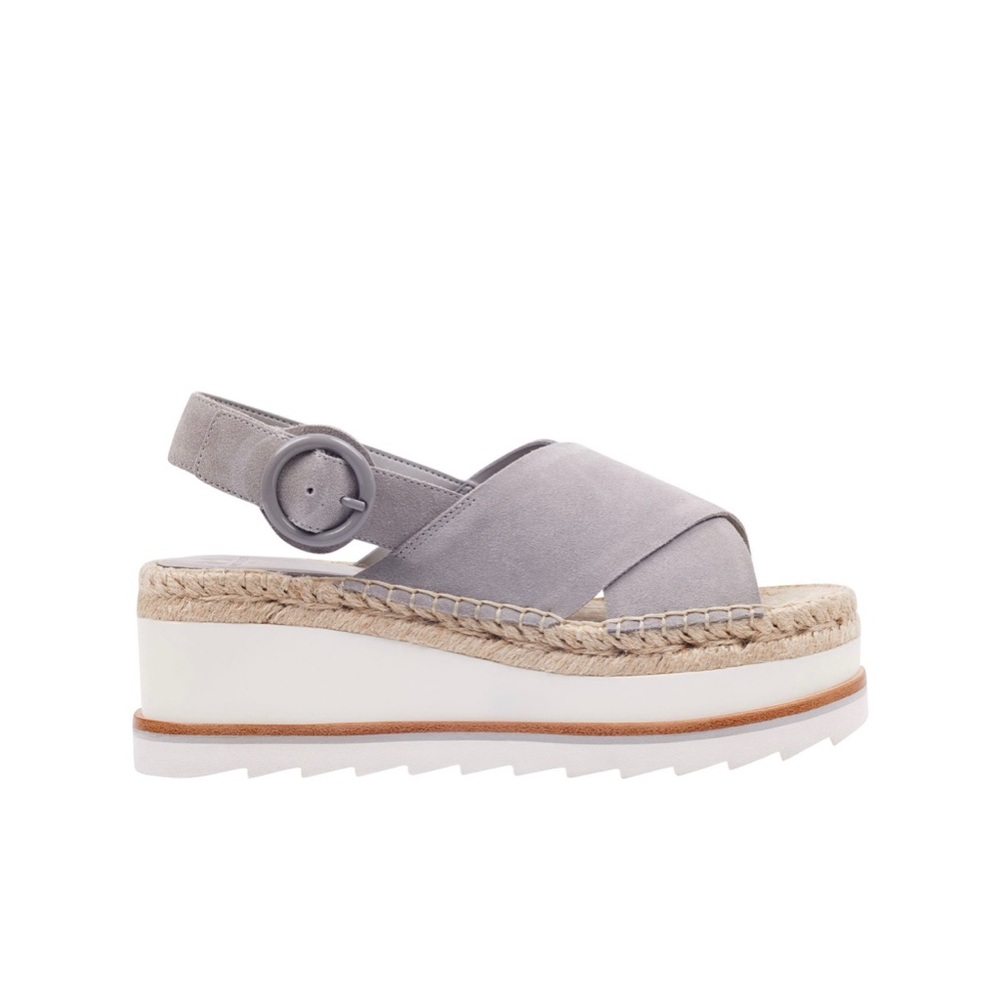 Marc Fisher Glenna Suede Platform Sandal